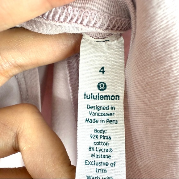 Lululemon long sleeve top ballet pink size 4 - Picture 6 of 7